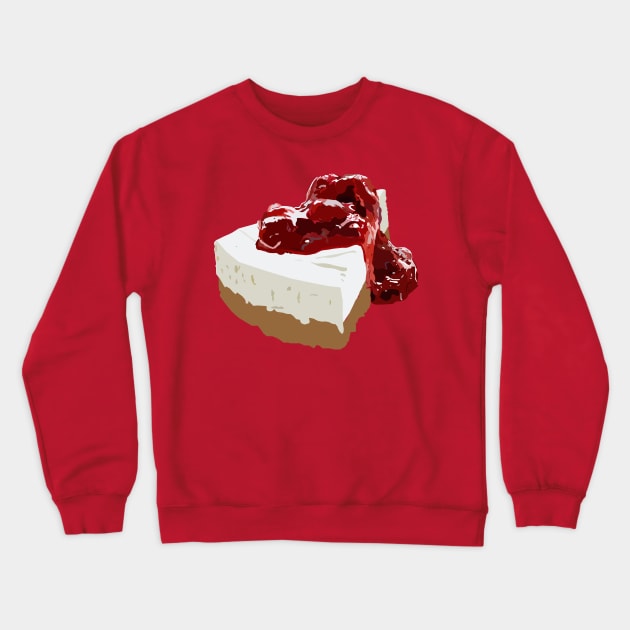 Cheese Cake Dream Crewneck Sweatshirt by SarahTheLuna